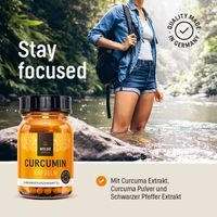 CURCUMIN WITH PIPERINE 120 CAPSULES