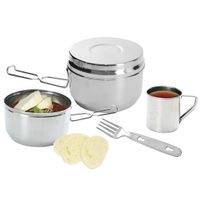 7-DIELNA NÁDOBA EŠUS  Z NEHRDZAVEJÚCEJ OCELE