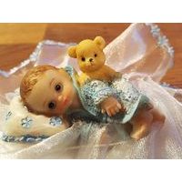 BABY WITH A TEDDY BEAR - BOY II