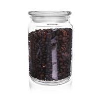 ROUND GLASS JAR WITH LID 0.75 L