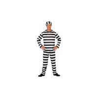 KOSTÝM VĚZEŇ - VELIKOST L 52-54