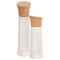 ORION WHITELINE RUBBERWOOD SALT MILL, 15 CM