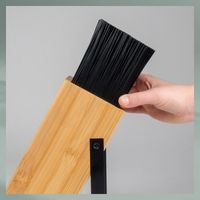 KELA KNIFE BLOCK KIRIL BLACK 24.0X11.0X21.0CM KL-11284