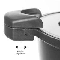 GRANDE EDÉNY 32 CM ÜVEGFEDŐVEL