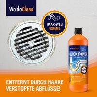 QUICK POWER - NAGY TELJESÍTMÉNYŰ NÉMET OLDÓSZER ÉS HULLADÉKTISZTÍTÓ - 1000 ML