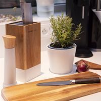 MLÝNEK GUMOVNÍKOVÉ DŘEVO/UH 20 CM WHITELINE