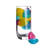 ĽADOVÉ KOCKY PLAST SRDCE 20 KS