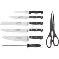 PREMIUM 8-PIECE KNIFE SET WITH ROTATING STAND