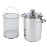 STAINLESS STEEL POT FOR PASTA 4.2 L