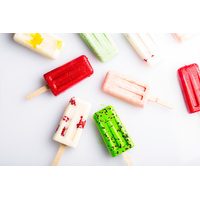 MINI VINTAGE SILICONE ICE POP MOLD 180 ML FOR 4 POPS