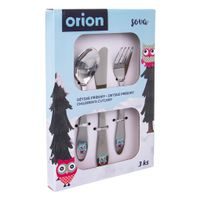 GYERMEK EVŐESZKÖZ KÉSZLET 3 DB - BAGOLY