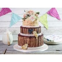 SILIKONOVÁ FORMIČKA STROMOVÁ KŮRA - RUSTIC WOODLAND BARK BY ALICE