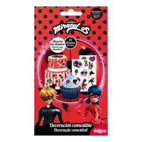 FONDANT SHEET - MIRACULUS EDIBLE PAPER - LADYBUG AND BLACK CAT FOR CUTTING