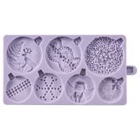 SZILIKON FORMA KARÁCSONYI GÖMBÖKHÖZ - CHRISTMAS BUBLES