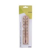 WOODEN ROOM THERMOMETER