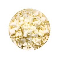 CURLY WHITE MINI - CHOCOLATE SHAVINGS 4 KG