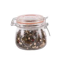 GLASS JAR PATENT BELA HEART 0.5 L