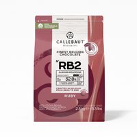 PRAVÁ RŮŽOVÁ ČOKOLÁDA - RUBY CALLETS - 2,5 KG