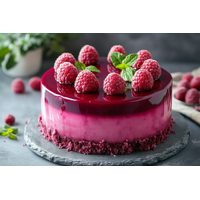 MIRROR GLAZE RASPBERRY 500 G
