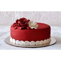 POTAHOVACÍ HMOTA K2 NA DORTY 0,5KG ČERVENÁ - K2