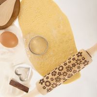 FLOWER ROLLING PIN 16 CM