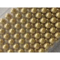 ZLATÉ ČOKO PERLE 14 MM - 312 KS