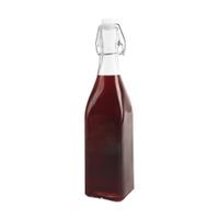 CLIP GLASS BOTTLE WITH CLOSURE 0.53L