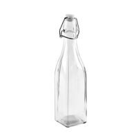 CLIP GLASS BOTTLE WITH CLOSURE 0.53L