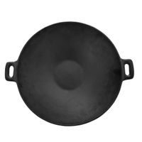 CAST IRON WOK PAN 30 CM