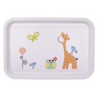ZSIRÁF MINTÁS MŰANYAG TÁLCA 30,5X21 CM TOYA