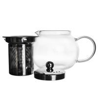 ORION GLASS KETTLE WITH FILTER 0.8 L