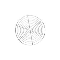 ROUND CHROME WIRE COOLING RACK FOR COOLING CAKES AND PASTRIES - 30 CM