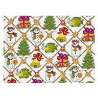 CSOMAGOLÓPAPÍR KARÁCSONYI TEKERCS LUX 2X100X70 MIX