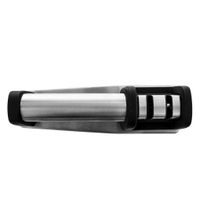 STAINLESS STEEL AND PLASTIC KNIFE SHARPENER
