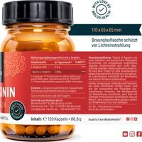 L-ARGINÍN HCL - 120 KAPSÚL