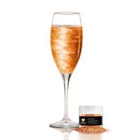EDIBLE BEVERAGE GLITTER - BRONZE - BRONZE BREW GLITTER® - 4 G