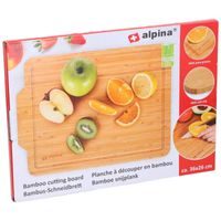 BAMBUSZ VÁGÓDESZKA 36 X 26 CM