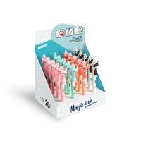 KULIČKOVÉ PERO DĚTSKÉ - GUMOVACÍ FOX MODRÉ - 0,5 MM