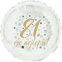 BALÓNIK NA 81. NARODENINY - KRUH