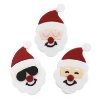 CHRISTMAS CUPCAKE DECORATING SET - EMOJI SANTA (SET OF 6)