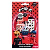 FONDANT SHEET - MIRACULUS EDIBLE PAPER - LADYBUG AND BLACK CAT FOR CUTTING