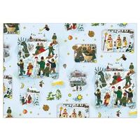 KARÁCSONYI CSOMAGOLÓPAPÍR TEKERCS KLASSZIKUS LADA 2X100X70 5811132