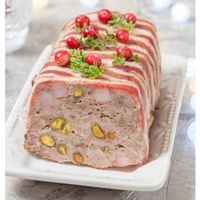 GLASS BAKING DISH FOR BREAD, CAKE, AND TERRINE 27X14X7 CM