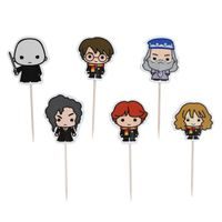HARRY POTTER CUPCAKE CASES AND TOPPERS, SET OF 24, CHARACTERS