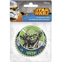 CUKORKÁK, PRALINÉ ÉS MINIMUFFIN KOSARAK - YODA CSILLAGOK HÁBORÚJA - 60 DB