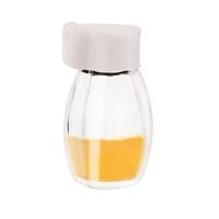 GLASS AND PLASTIC SALT SHAKER