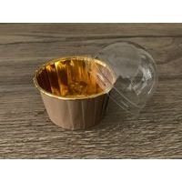 PASTRY CUPCAKES WITH LID - 45 PCS