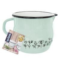 HRNEK SMALT ZELENÝ LOUKA BELLY 14 CM