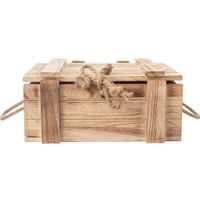 GIFT CHEST WOODEN 30X21X12 CM