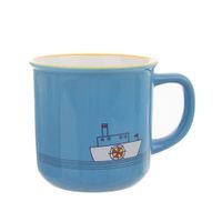 CERAMIC MUG MARINE 0.37 L